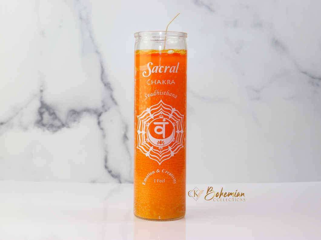 Sacral Chakra Candle