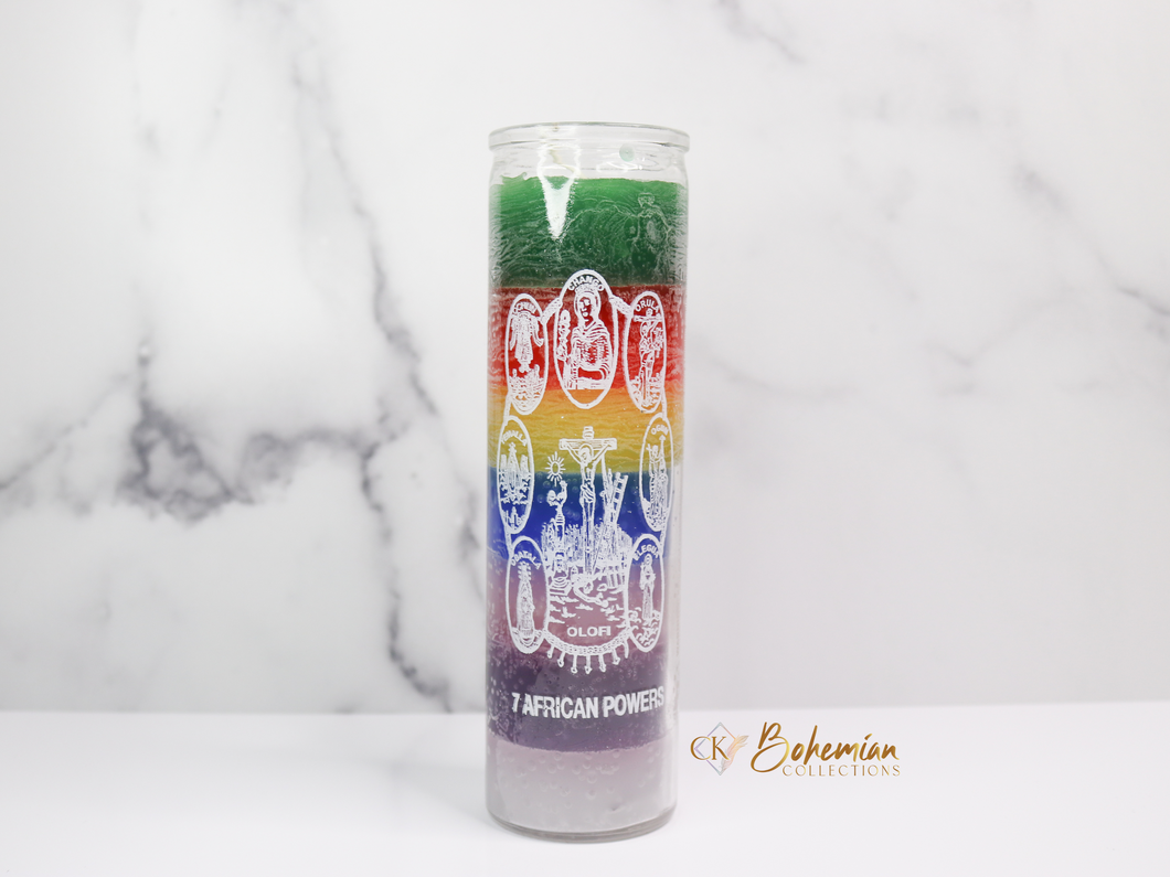 7 African Powers Candle