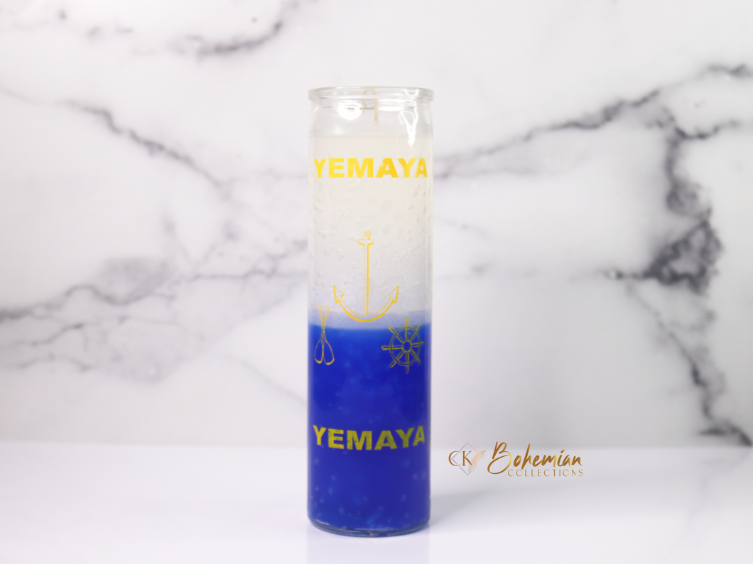 Yemaya Orisha Candle