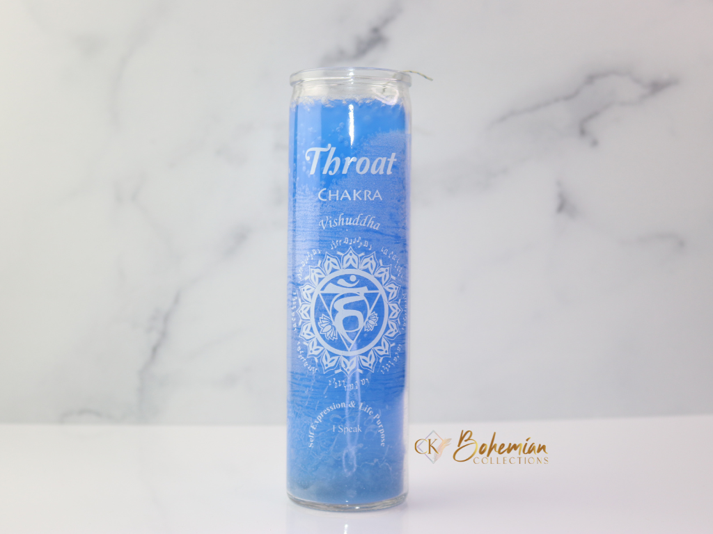 Throat Chakra Candle
