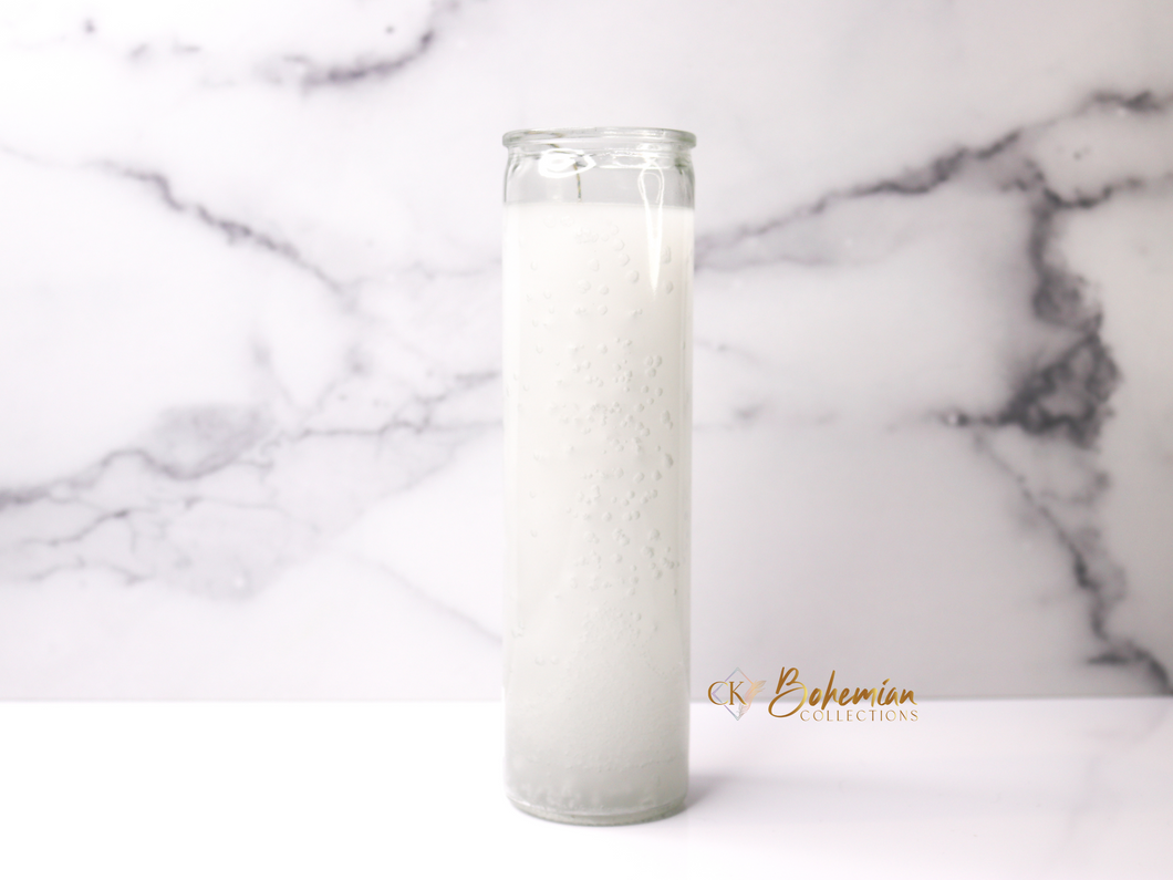 Plain White Candle